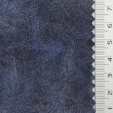 Tie Dye Leather Polyester Polyurethane Knit Fabric - FAB1804 - 1.Navy blue-2.Black-3.Dark brown-4.Charcoal gray-5.Olive green-6.Taupe brown-7.Gray Black 