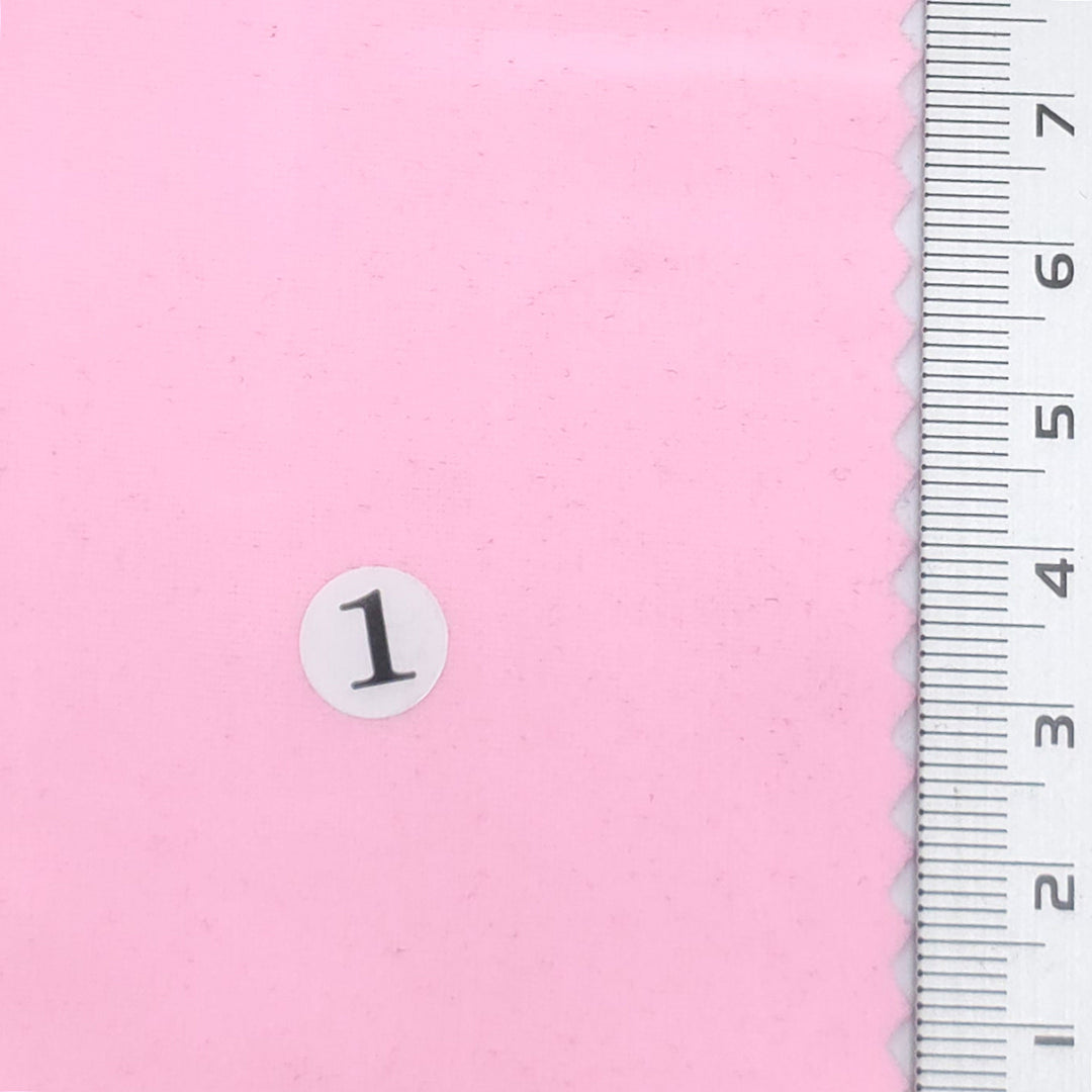1: Light Pink-2: Coral-3: Orange-4: Cornflower Blue-5: Light Cyan - Soft Stretch Solid Nylon Spandex Knit Fabric - FAB 1944