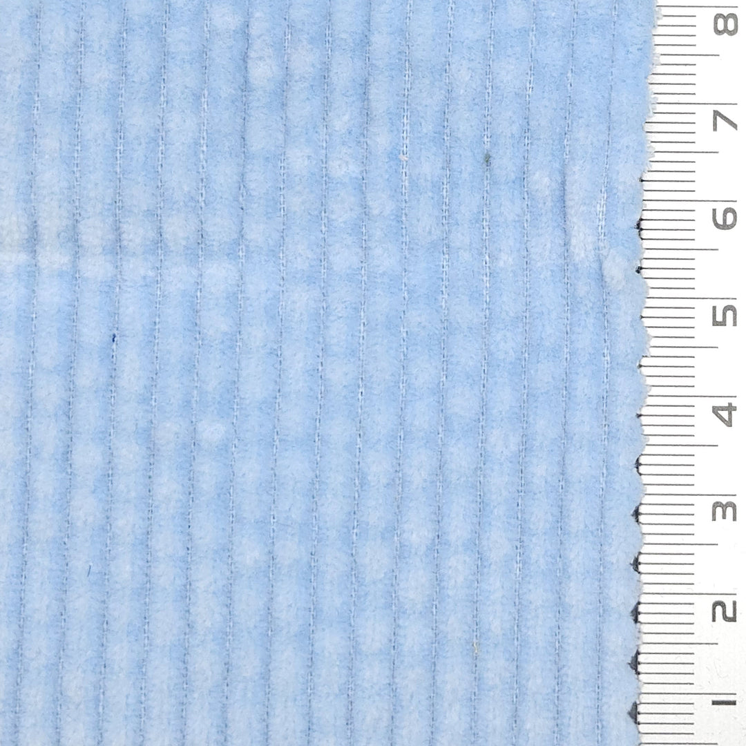 1.Periwinkle-2.Jungle Mist-3.Travertine-4.Cararra-5.Beige - Solid Corduroy Cotton Woven Fabric - FAB 1669