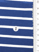 Solid Stripe Jersey Rayon Spandex Knit Fabric - FAB1726 - 1.Blue-2.Navy-3.Black-4.Red-5.Mellange-6.Olive-7.Dusty Pink-8.Red-9.White/Pink-10.White/Blue 