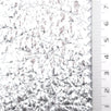 Silver - Cracked Foil Woven Nylon Pu Fabric - FAB1854