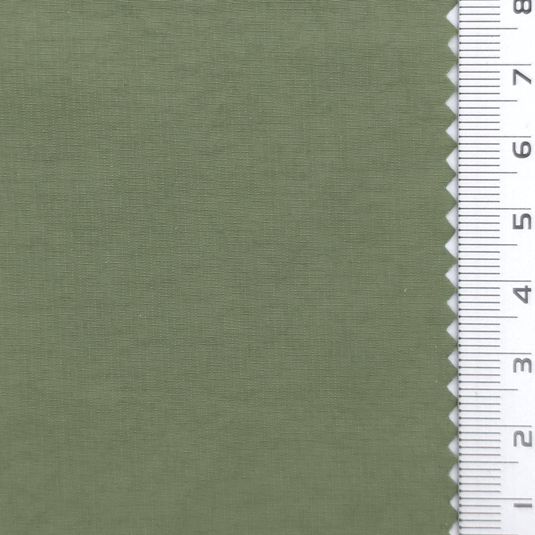 1: Olive Green-2: White-3: Off-White-4: Light Gray-5: Taupe - Lightweight Waterproof Ripstop Nylon Technical Woven Fabric - FAB 1941