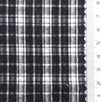 Black - Gingham Poly Cotton Woven Fabric - FAB1863