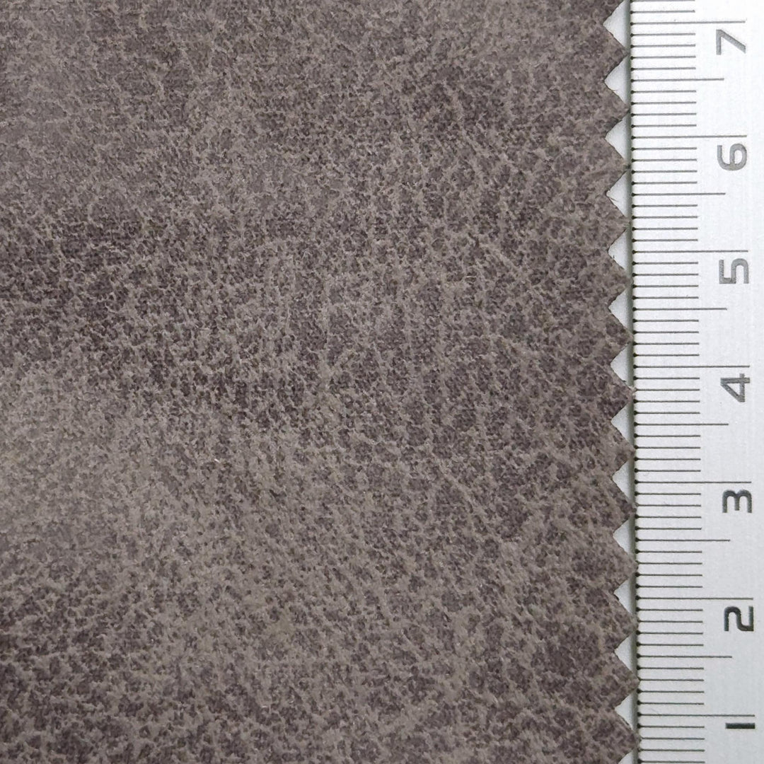 1.Grey Brown-2.Hurricane-3.Malta-4.Sanguine Brown-5.Van Cleef - Crack Suede Polyester Knit Fabric - FAB 1571