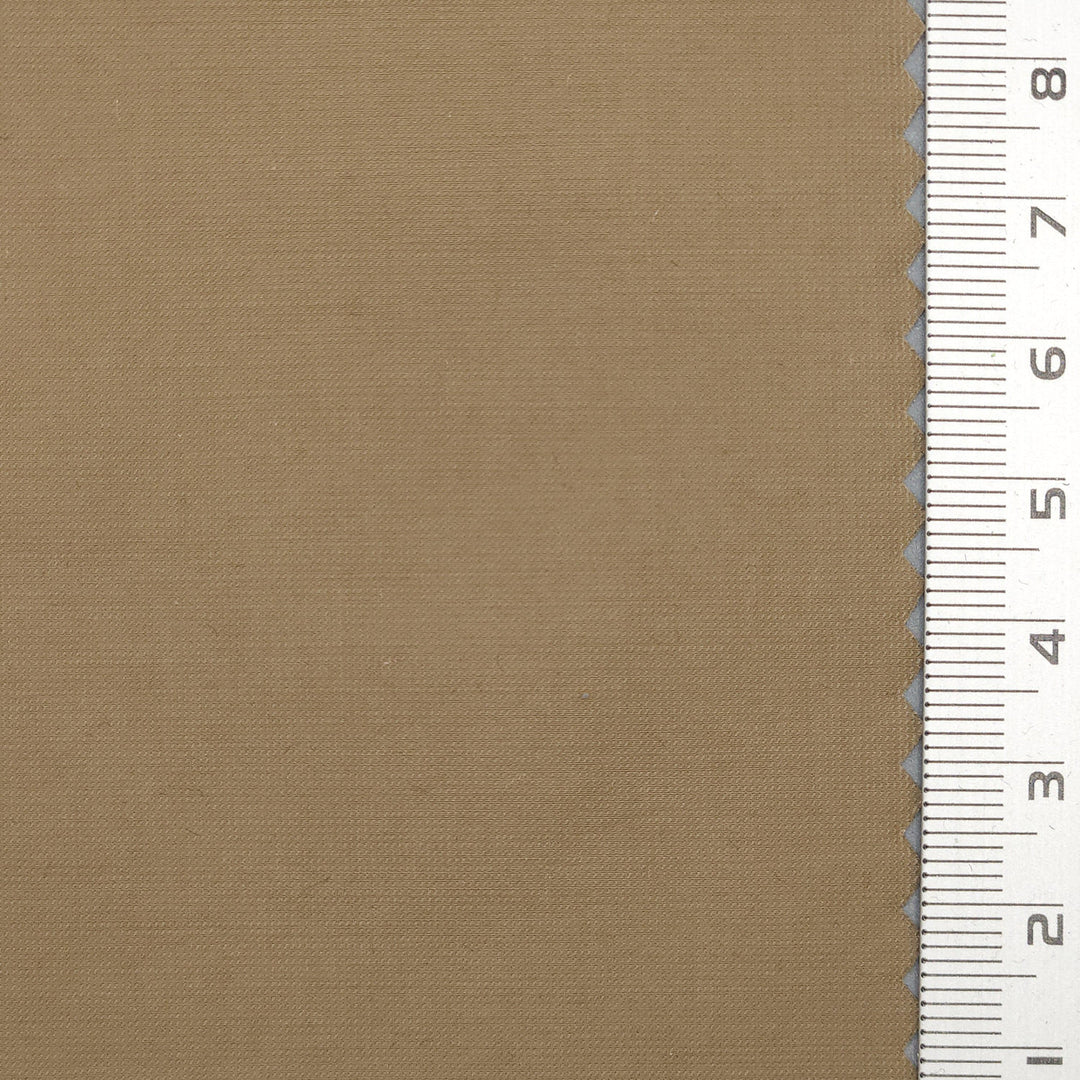 1.Light brown-2.Dark olive green-3.Mustard yellow-4.Coral-5.Terracotta - Solid Plain Taffeta Cotton Nylon Woven Fabric - FAB 1729