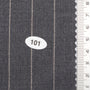 20 mm Pin Stripe Spandex Polyester Metallic Rayon Woven Fabric - FAB1751 - Charcoal