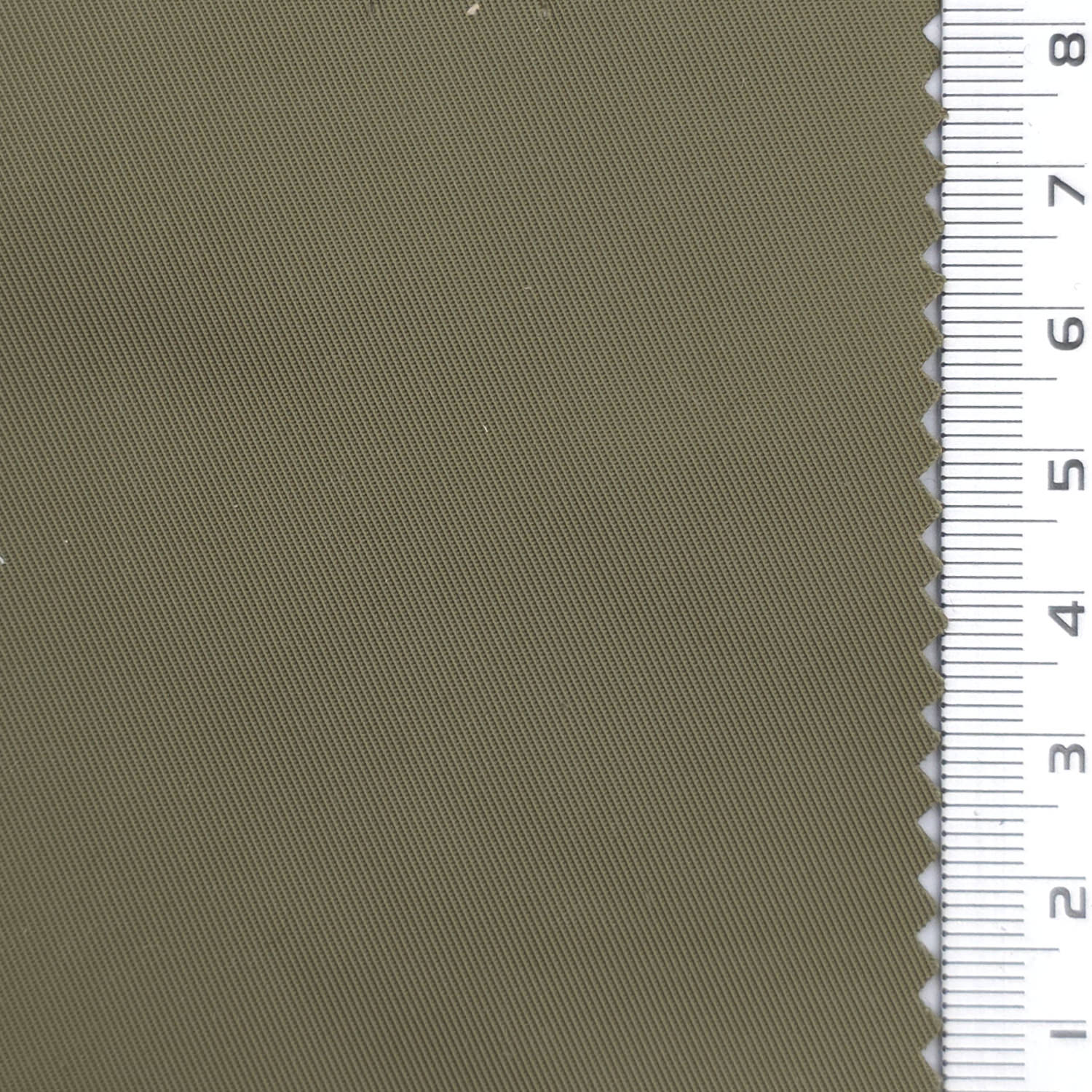 Olive Green - Structured 150D Memory Polyester Twill Woven Fabric - FAB 1940