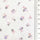 White - Ditsy Floral Pointelle Cotton Knit Fabric - FAB1876