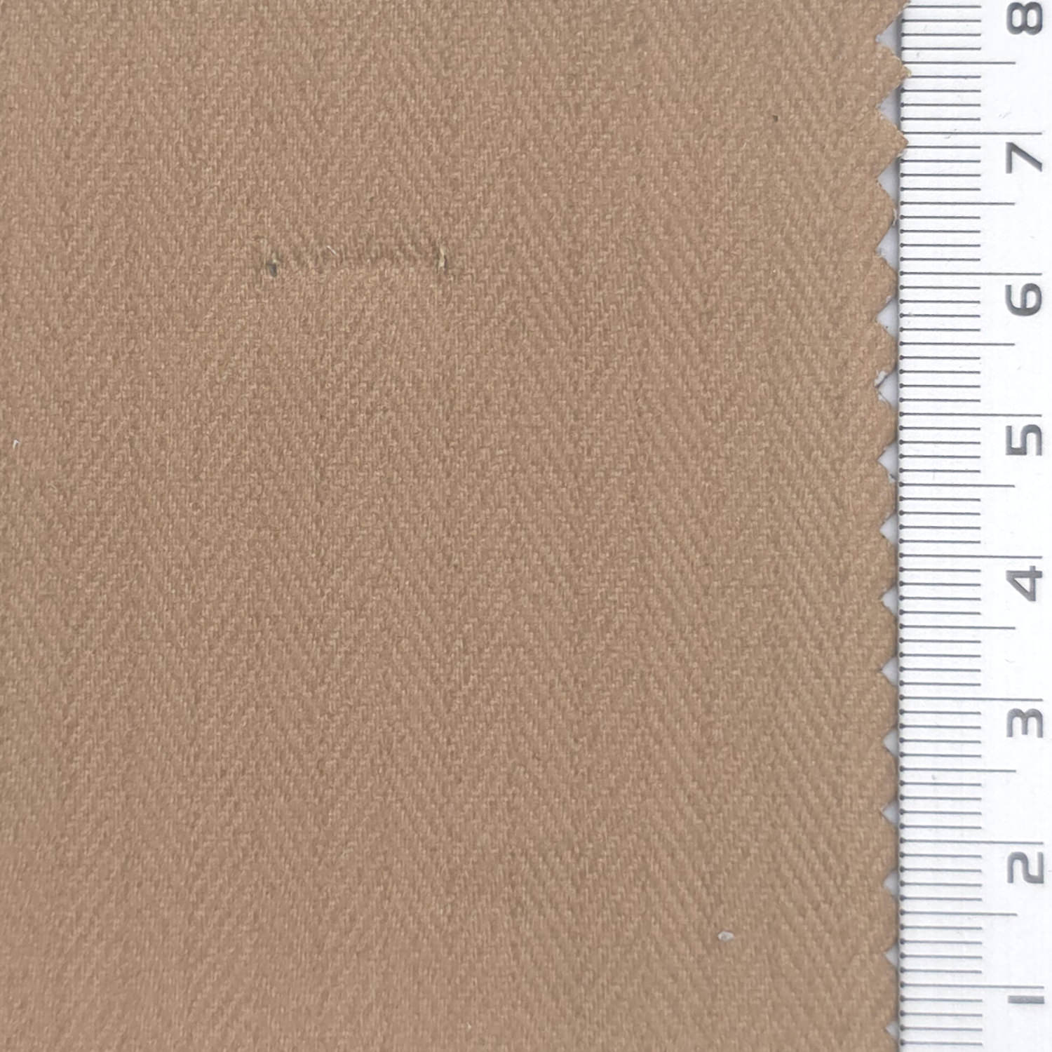 Herringbone Cotton Woven Fabric - FAB1955 - Tan