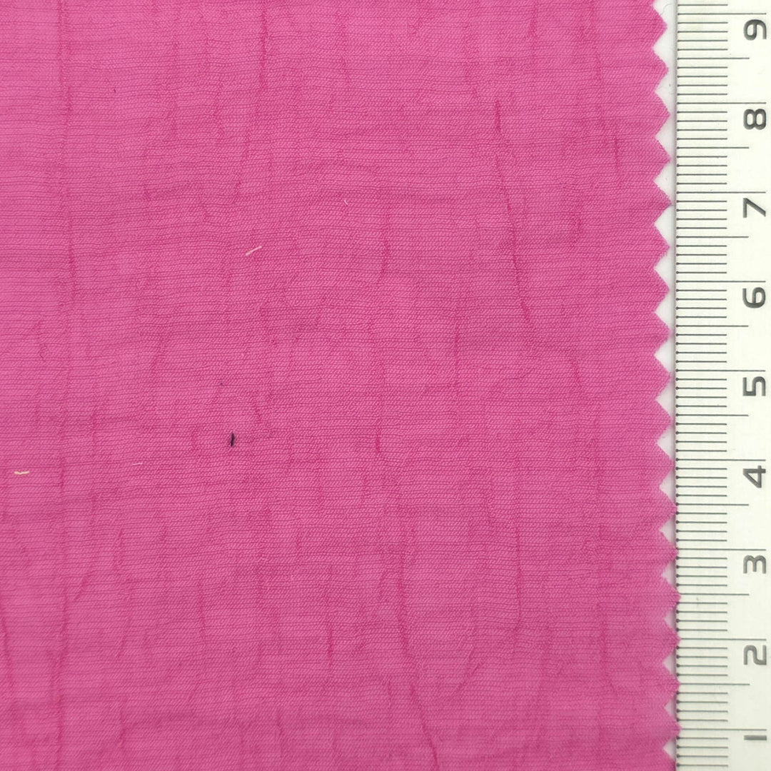 1: Magenta-2: Yellow-3: Lavender-4: Peach-5: Light Pink - Drapey Textured Crinkle Rayon Nylon Crepe Woven Fabric - FAB 1934