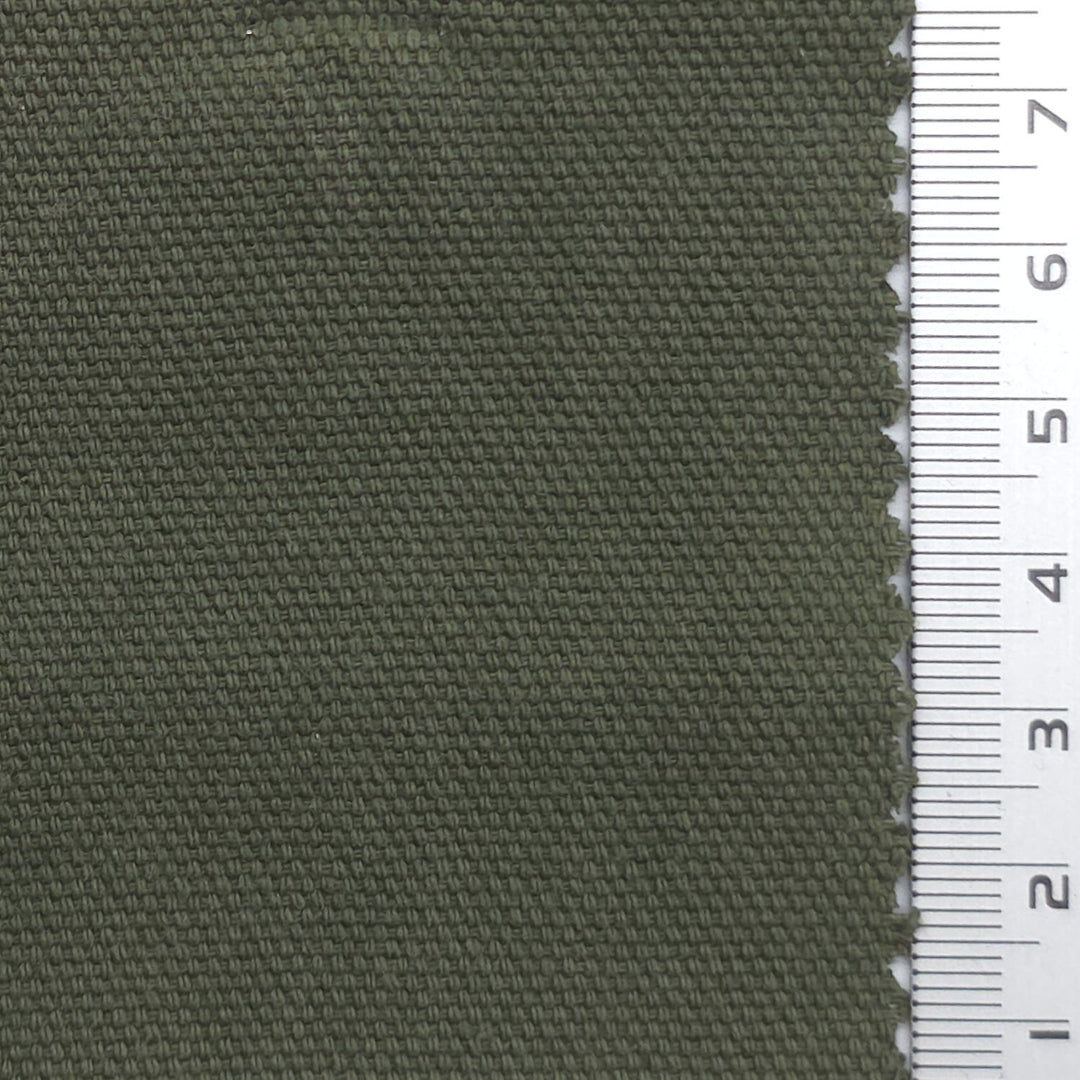 Solid 14 Count Cotton Woven Fabric - FAB1982 - Olive Gray