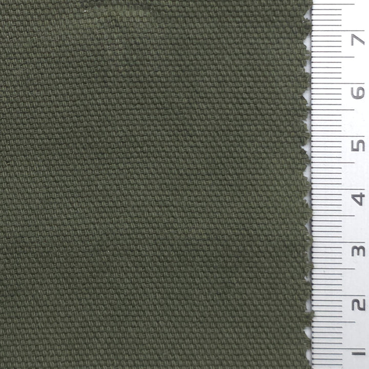 Solid 14 Count Cotton Woven Fabric - FAB1982 - Olive Gray