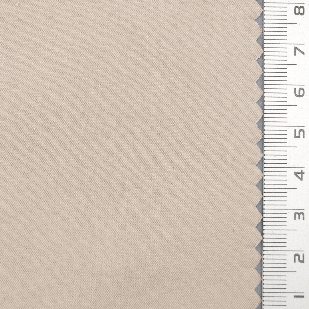 1.Light Pink-2.Beige-3.Beige-4.Ivory-5.Ivory - 40s Solid Twill Cotton Woven Fabric - FAB 1734