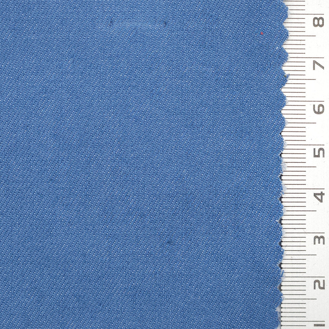 1.Sky Blue-2.Navy Blue-3.Charcoal Gray-4.Black-5.Red - 20s Solid Twill Polyester Cotton Woven Fabric - FAB 1754