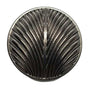 Black Nickel Radiating Line Buttons, 15-25mm