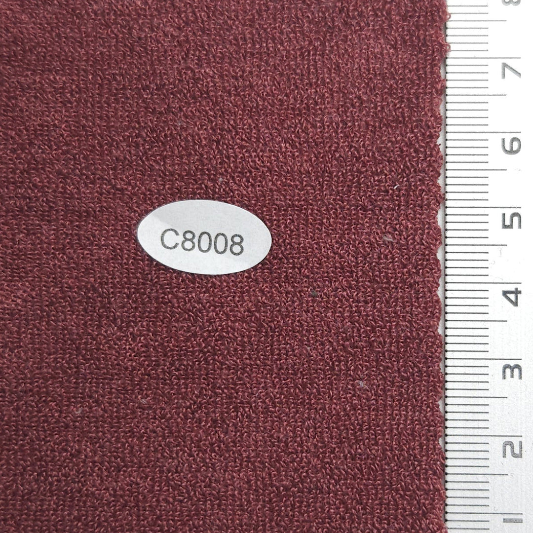 1-2-3-4-5 - Terry Polyester Rayon Knit Fabric - FAB 1467