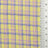 Multi Color Check YarnDyed Polyester Cotton Woven Fabric - FAB1789 - 1.Purple and yellow plaid-2.Yellow and white plaid-3.Light blue and white plaid-4.Pink and white plaid 