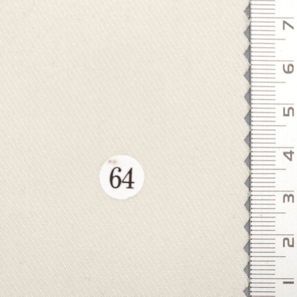 Solid Twill Polyester Spandex Rayon Woven Fabric - FAB 1737 - 1.Off-White