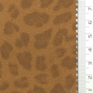 Animal Print Polyester Polyurethane Knit Fabric - FAB1978 - Tan
