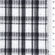 1: Black-2: Blue-3: Navy Blue-4: Black-Swatch - Lightweight Crisp Check Cotton Poly Shirting Woven Fabric - FAB 1925