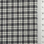 Check YarnDyed Cotton Woven Fabric - FAB1799 - Charcoal Plaid