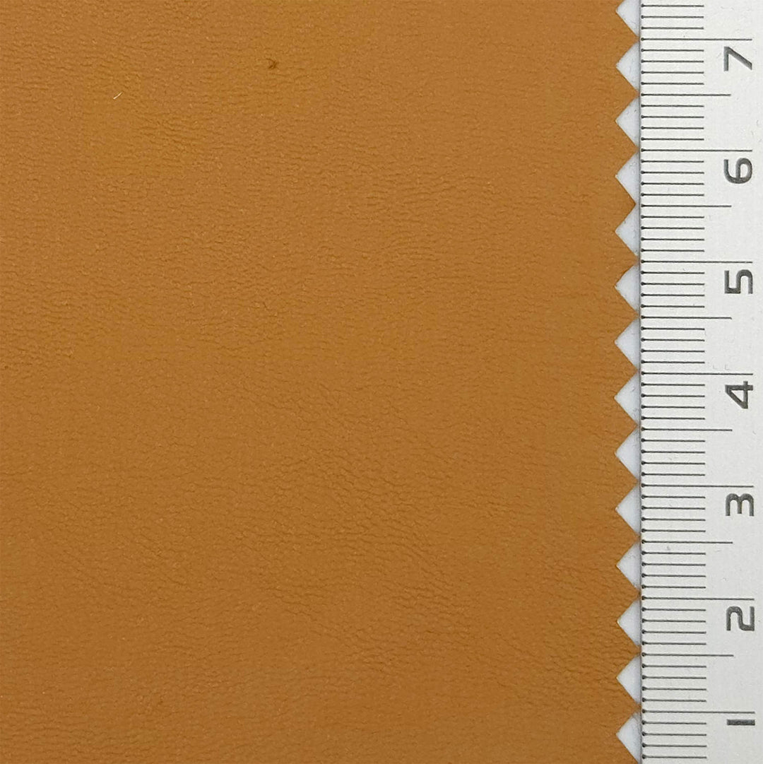 1.Camel brown-2.Rose beige-3.Ivory-4.Light beige-5.Light taupe - Soft Solid Leather Rayon Polyurethane Woven Fabric - FAB 1805