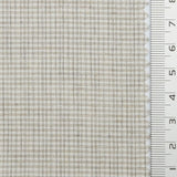 Subtle Grid Check Plain Cotton Woven Fabric - FAB1795 - 1.Light Beige-2.Taupe-3.Medium Gray-4.Charcoal Gray-5.Light Gray-6.White-7.Light Blue-8.Light Pink-9.Gray-10.Medium Gray 