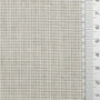 Subtle Grid Check Plain Cotton Woven Fabric - FAB1795 - Light Beige