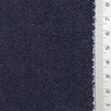 Navy Blue Fake Denim Cotton Poly Woven Fabric - FAB1838
