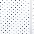 Polka Dot Polyester Woven Fabric - FAB1971 - White