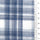 Dark Blue - Plaid Woven Cotton Fabric - FAB1860