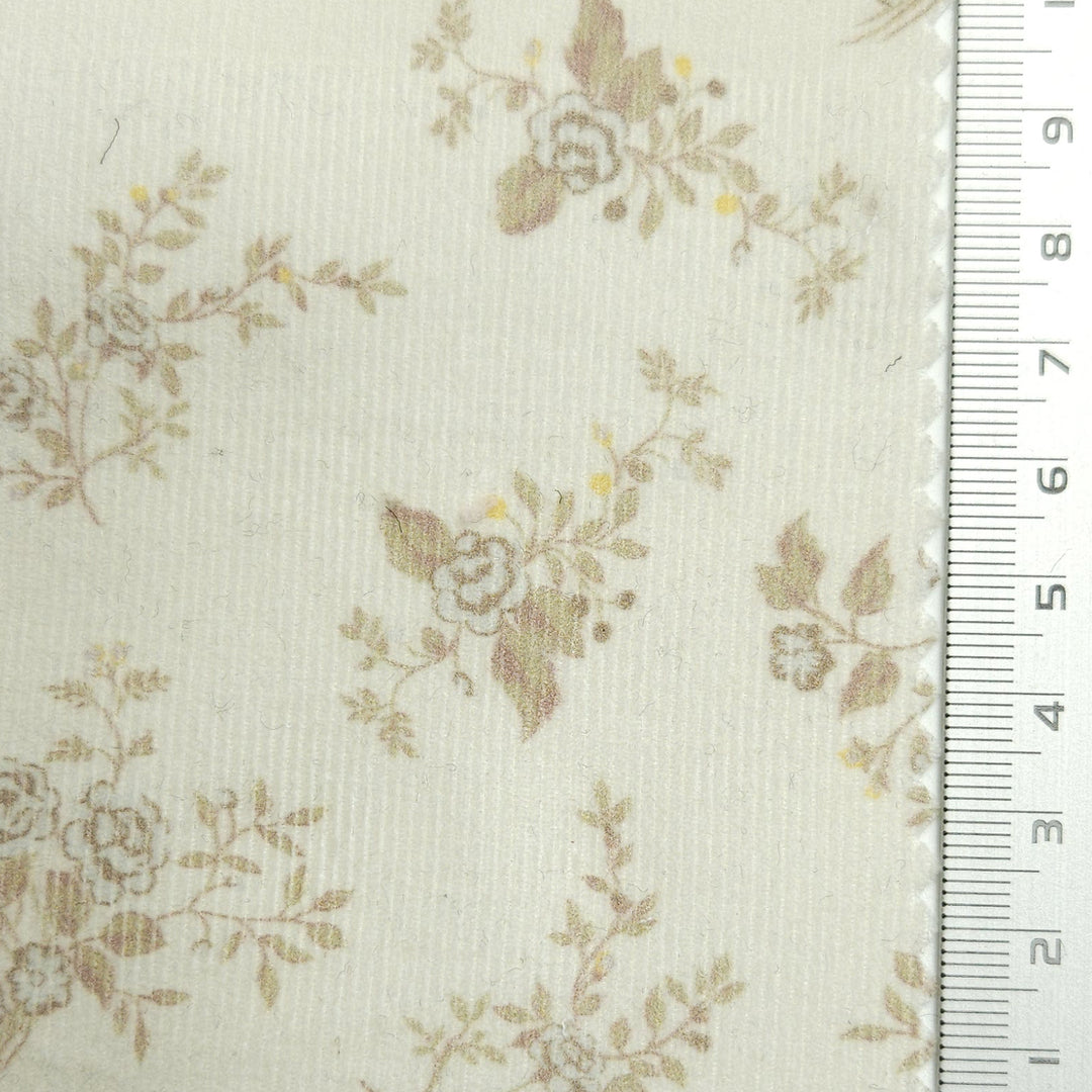 1.Silk-2.Echo Blue-3.Ghost-4.Thatch-5.Pink Swan - Print Floral Cotton Woven Fabric - FAB 1577
