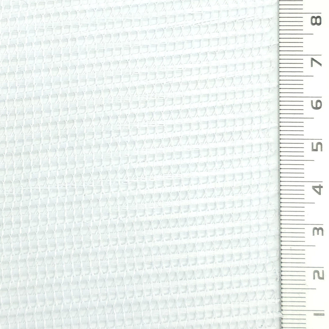 1: Off White-2: Coral Pink-3: Beige-4: Light Gray-5: Cream - Resin Finished Rigid Nylon Mesh Knit Fabric - FAB 1943