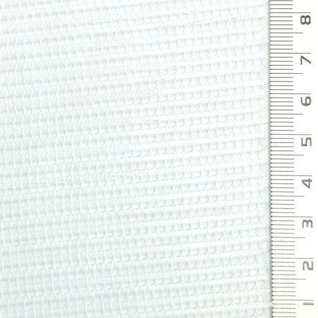 1: Off White-2: Coral Pink-3: Beige-4: Light Gray-5: Cream - Resin Finished Rigid Nylon Mesh Knit Fabric - FAB 1943