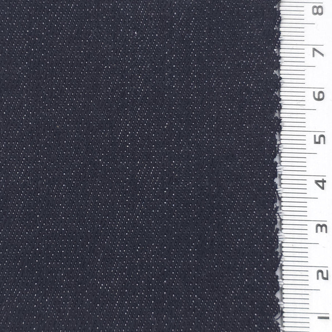 1: Midnight Blue-2: Navy Blue-3: Cream-4: White-5: Beige - 17 Count Slub Twill Cotton Poly Woven Fabric - FAB 1885