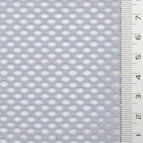 Net Solid Mesh Spandex Polyester Knit Fabric - FAB1803 - 1.Purple gray-2.Beige-3.Light pink gray-4.Light mint green-5.Light sky blue-6.White-7.Black 