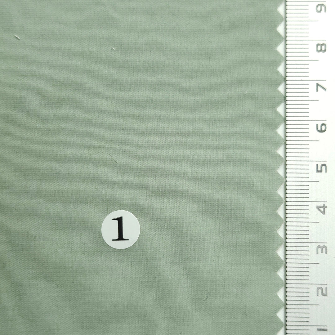 1.Jungle Mist-2.Nebula-3.Kangaroo-4.Pumice-5.Grey Nurse - Solid Nylon Spandex Cotton Woven Fabric - FAB 1552