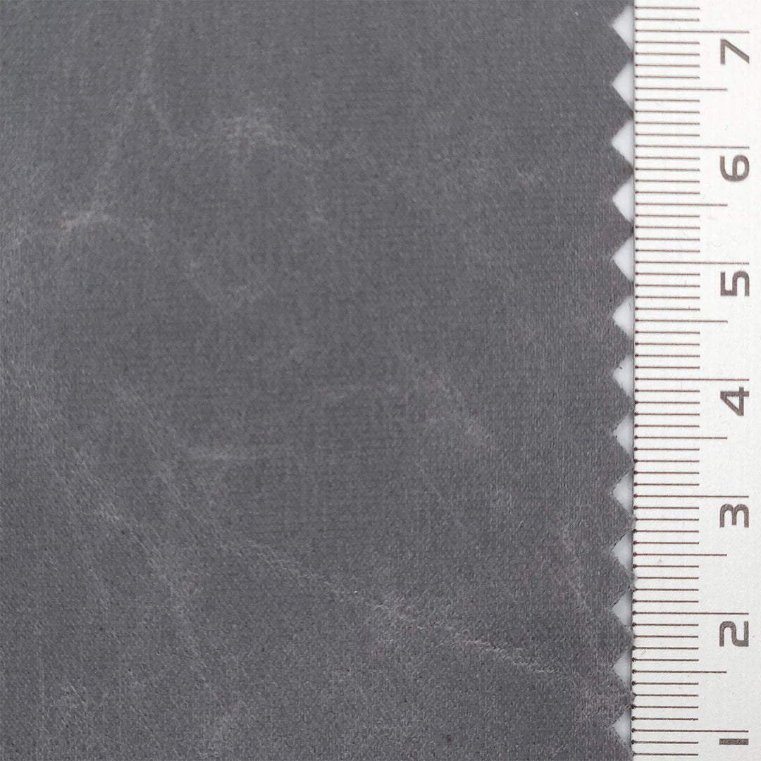 1.Grey-2.Sage-3.Chocolate-4.Pink-5.Dark Brown - Solid Crack Suede Polyurethane Polyester Knit Fabric - FAB 1764