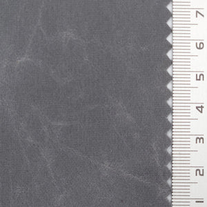 Solid Crack Suede Polyurethane Polyester Knit Fabric - FAB1764 - Grey