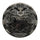 Cast Metal Crest Button, Black Nickel Finish, 15~25mm, Costume & Accessories Supply - FBTN280 - Nickel / 15mm-Nickel / 18mm-Nickel / 21mm-Nickel / 23mm-Nickel / 25mm 