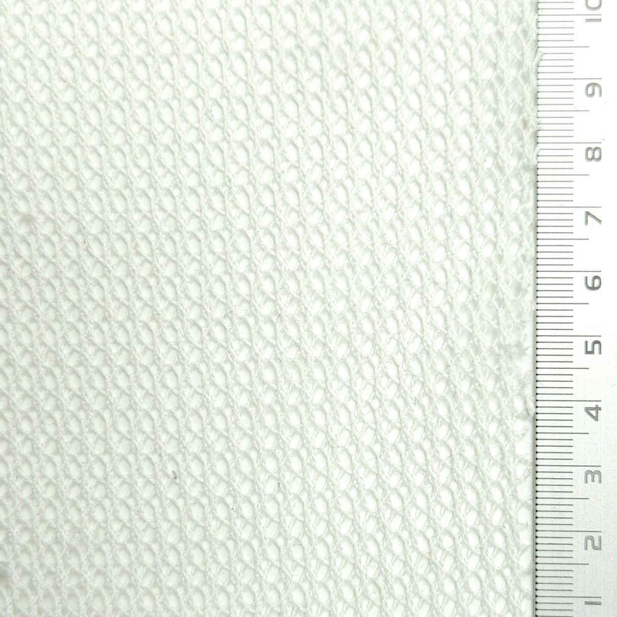 Solid Lace Mesh Polyester Knit Fabric | FAB1573 | 1.White, 2.Apple Green, 3.Frost, 4.Whisper, 5.Midnight Express, 6.Black by Fabricis.com #