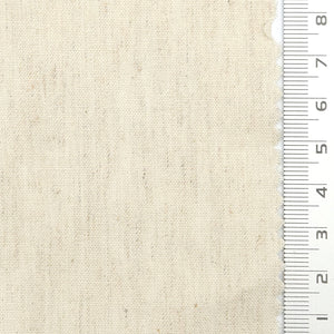 21 Count Solid Plain Linen Cotton Woven Fabric - FAB1785 - Natural linen