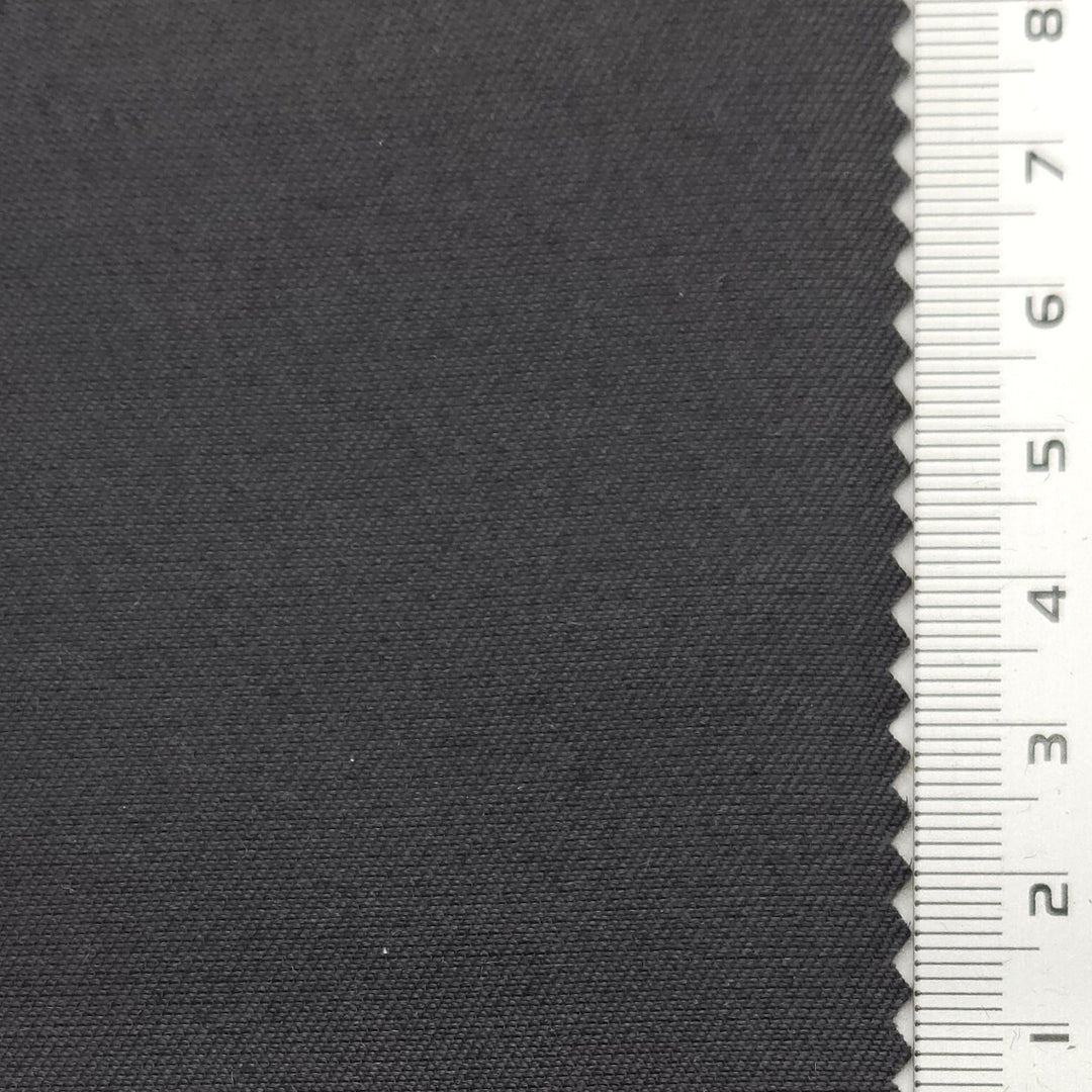 1.Charcoal-2.Navy-3.Green-4.Brown-5.Beige - 36mm Solid Twill Silk Wool Woven Fabric - FAB 1644