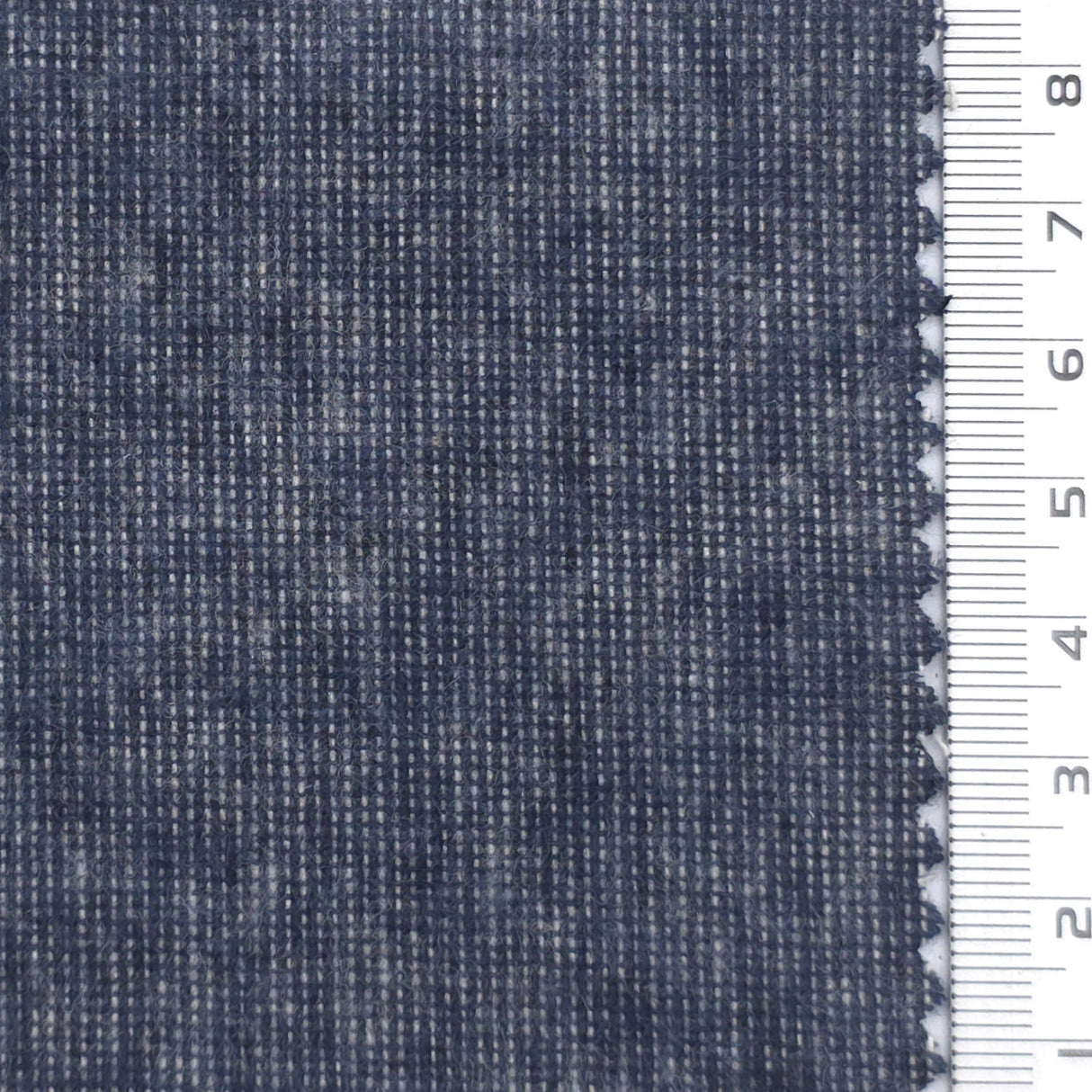 Dark Navy - Brushed Yarn Dyed Cotton Woven Fabric - FAB1882