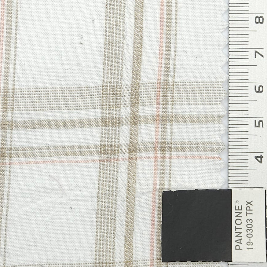 Tattersall Check YarnDyed Cotton Woven Fabric - FAB 1746 - 1.Multi