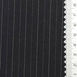 1.Black-2.Light gray-3.Beige-4.Slate Gray-5.Navy blue - Pencil Stripe Plain Rayon Spandex Polyester Woven Fabric - FAB 1782