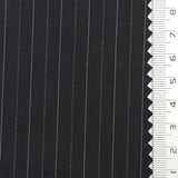 Pencil Stripe Plain Rayon Spandex Polyester Woven Fabric - FAB1782 - 1.Black-2.Light gray-3.Beige-4.Slate Gray-5.Navy blue-6.Dark Navy 