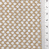 Tan Mesh Poly Cotton Knit Fabric - FAB1850