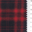 1: Dark Red-2: Navy Blue-3: Charcoal Gray-4: Dark Purple-5: Olive Green - Heavyweight Brushed Tartan Plaid Poly Rayon Span Twill Woven Fabric - FAB 1923