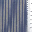 Stripe Cotton Woven Fabric - FAB1966 - Blue Gray